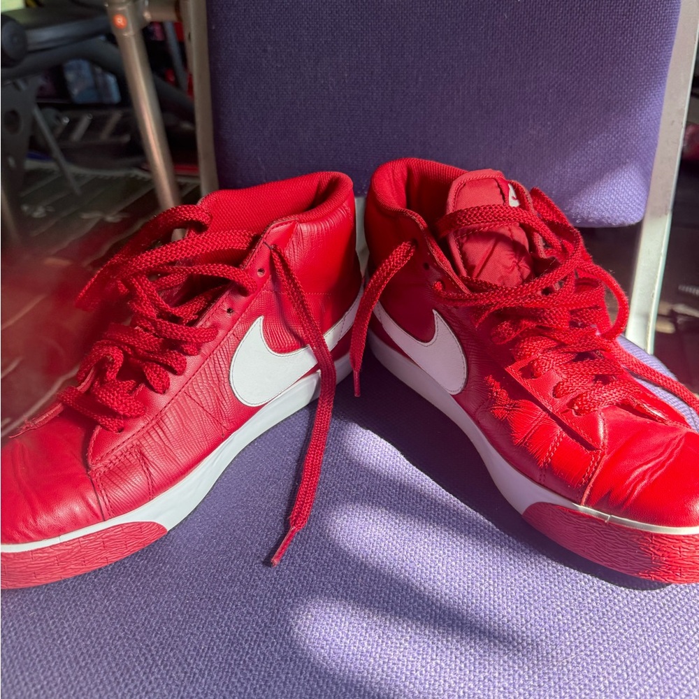 Nike SB Blazers 2011 Crocodile Varsity Red